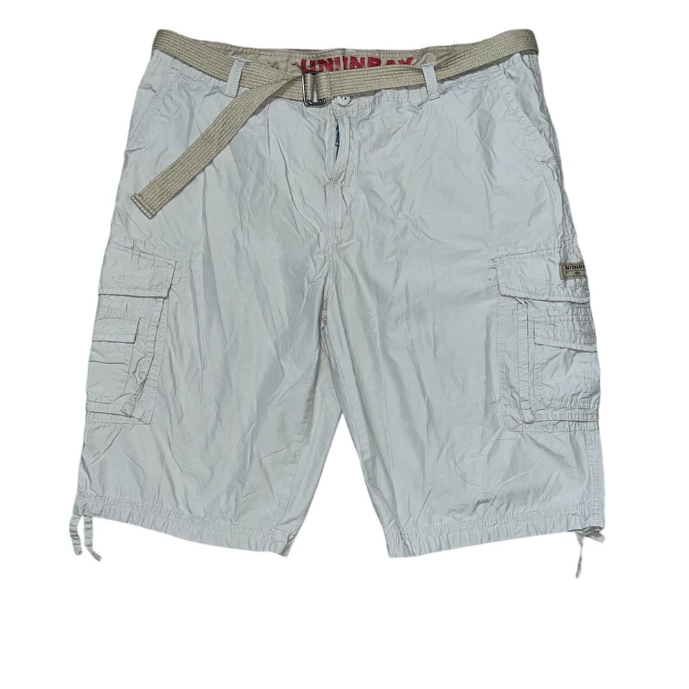 4/$25 Men’s UNIONBAY Beige Cargo Shorts Waist Size 48